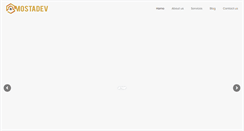 Desktop Screenshot of mostadev.com