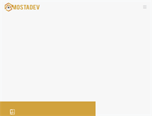 Tablet Screenshot of mostadev.com
